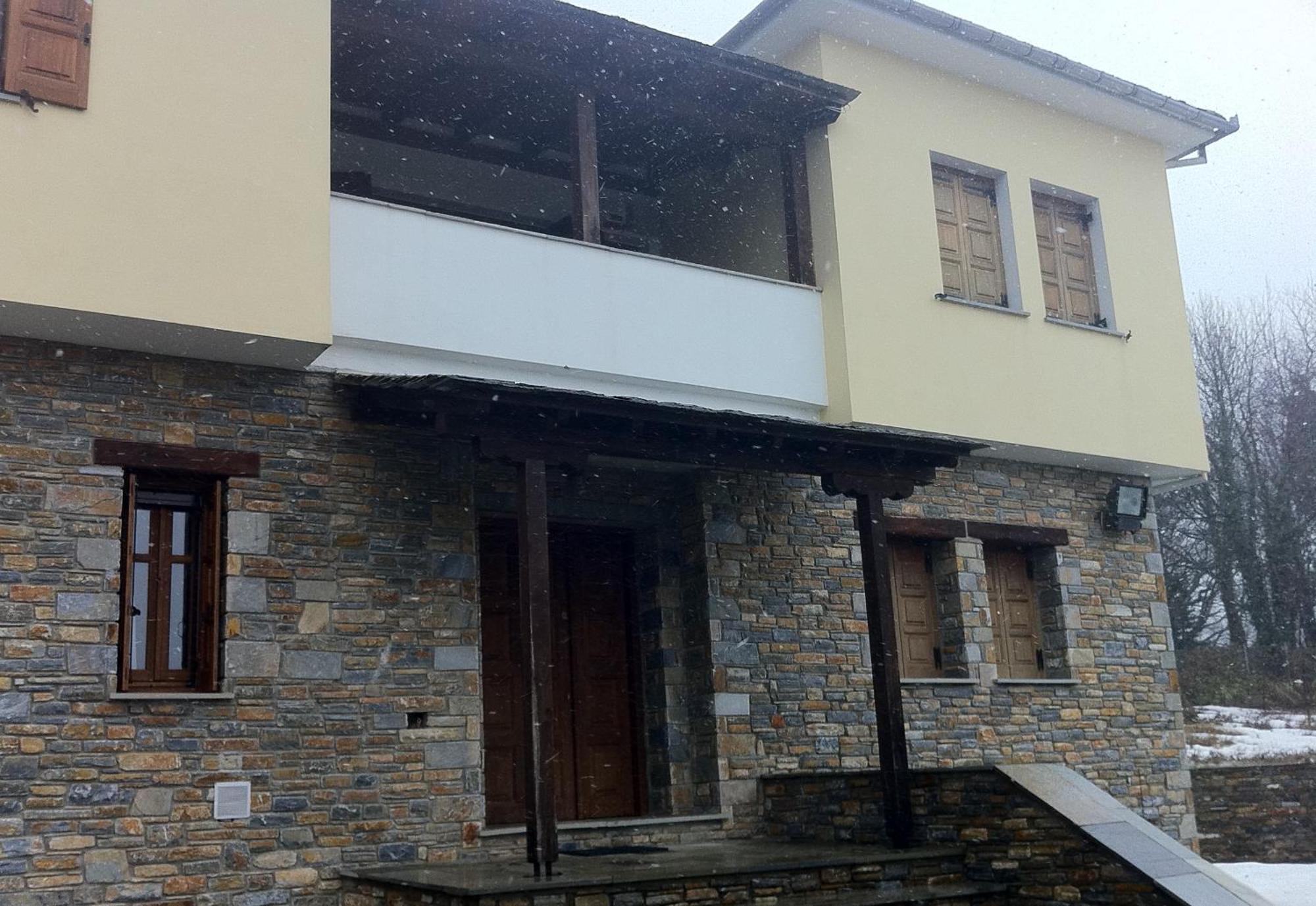 Luxury Villa With Pool In Tsagarada Esterno foto