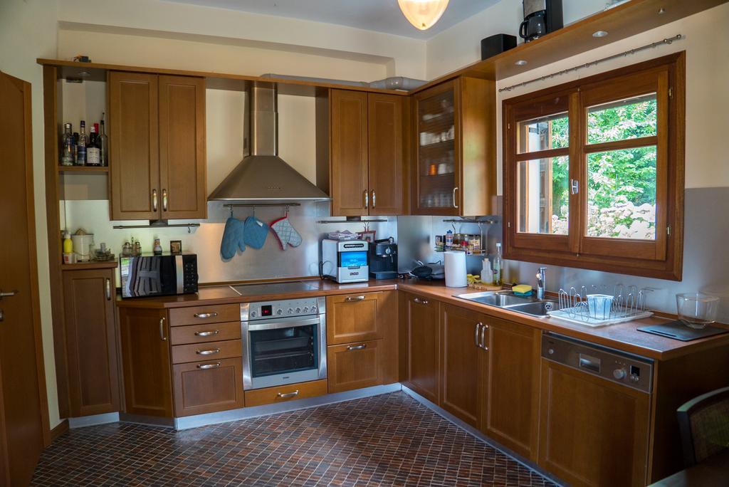 Luxury Villa With Pool In Tsagarada Esterno foto
